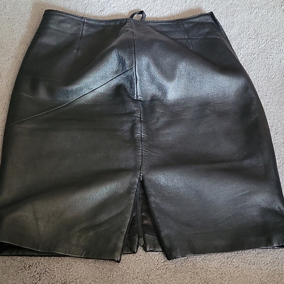 WILSONS LEATHER SKIRT - Picture 2 of 4